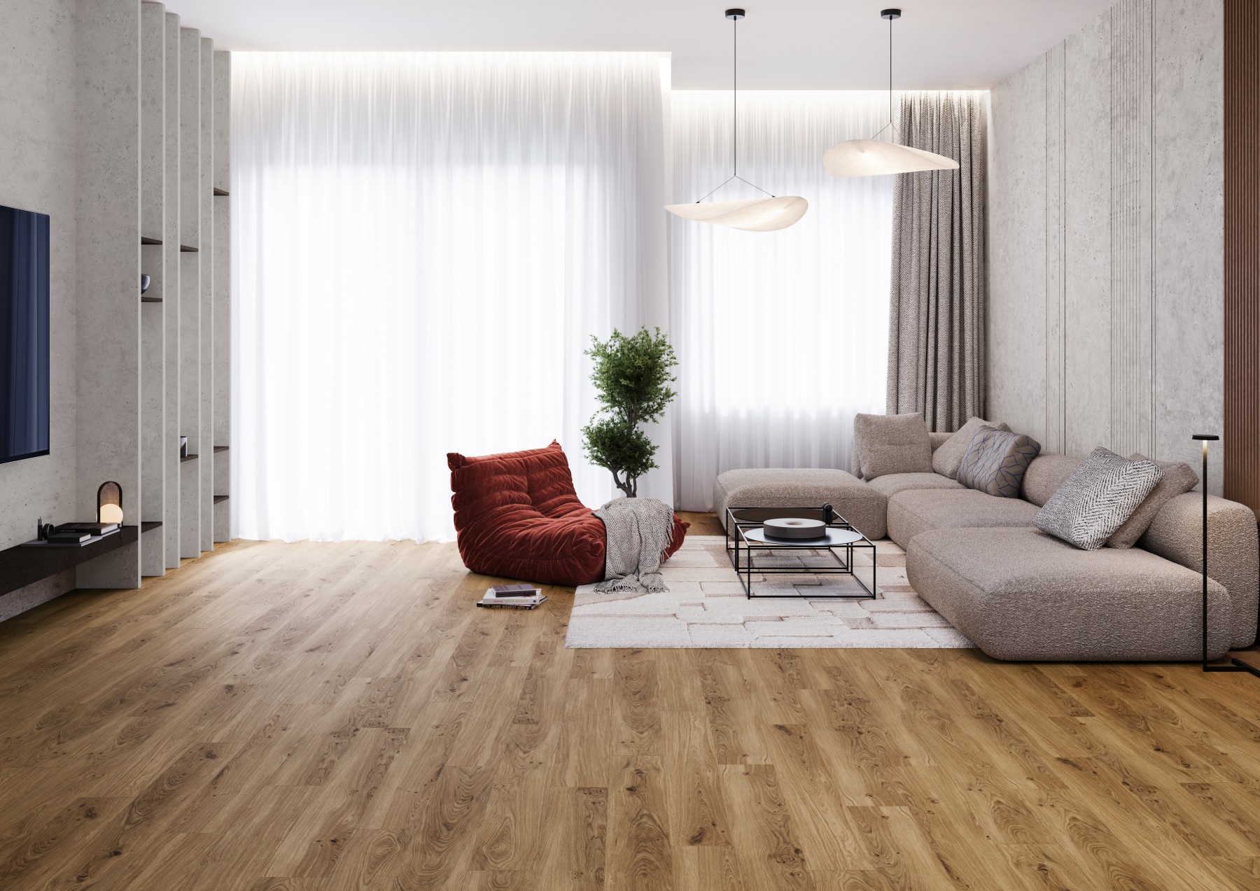 Podlaha LVT DRY BACK Dawn 2 Dusk 2,5/0,55mm HAZELNUT 18,8x122,8cm (3,69m2)